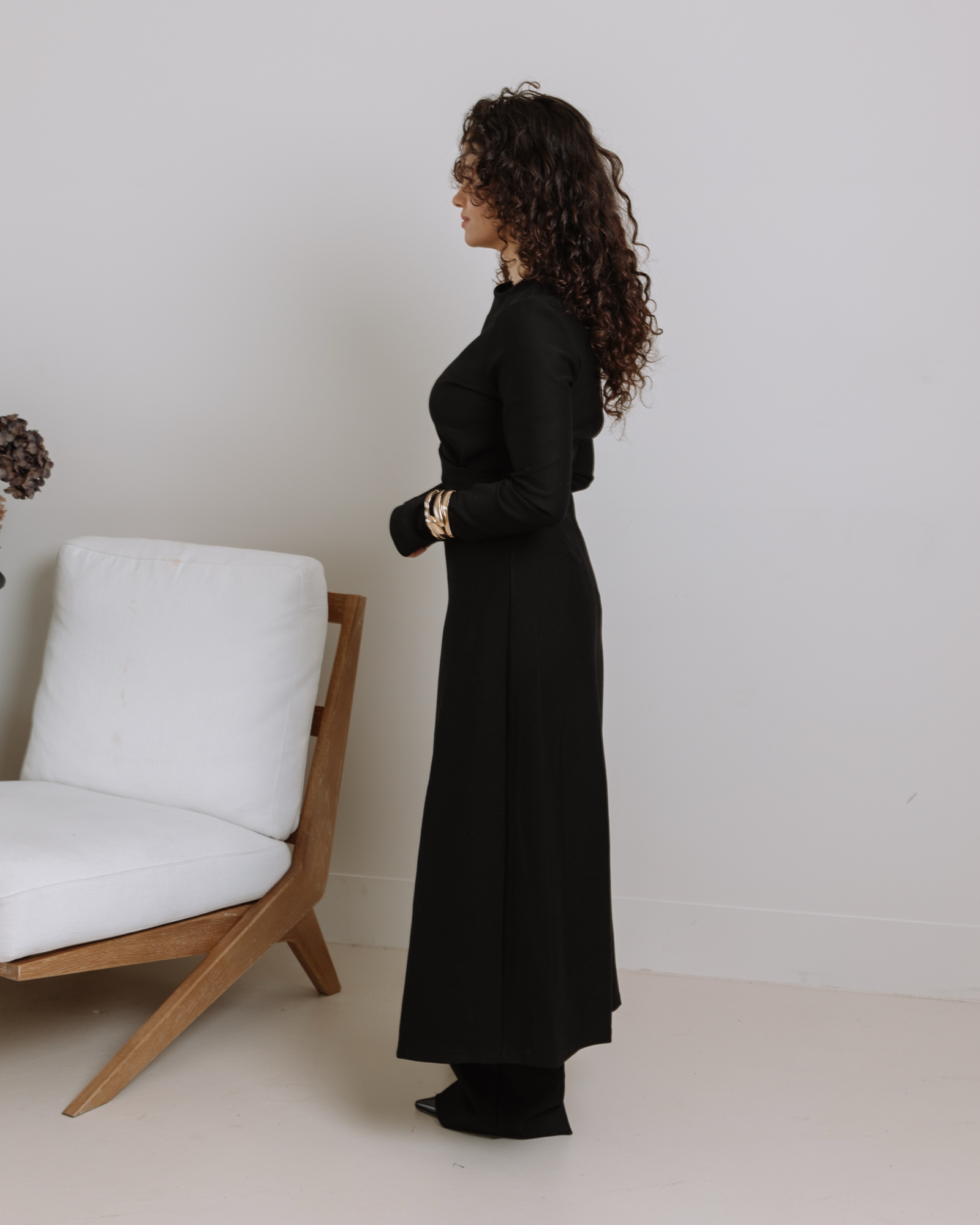 The Noir Overlay Tunic
