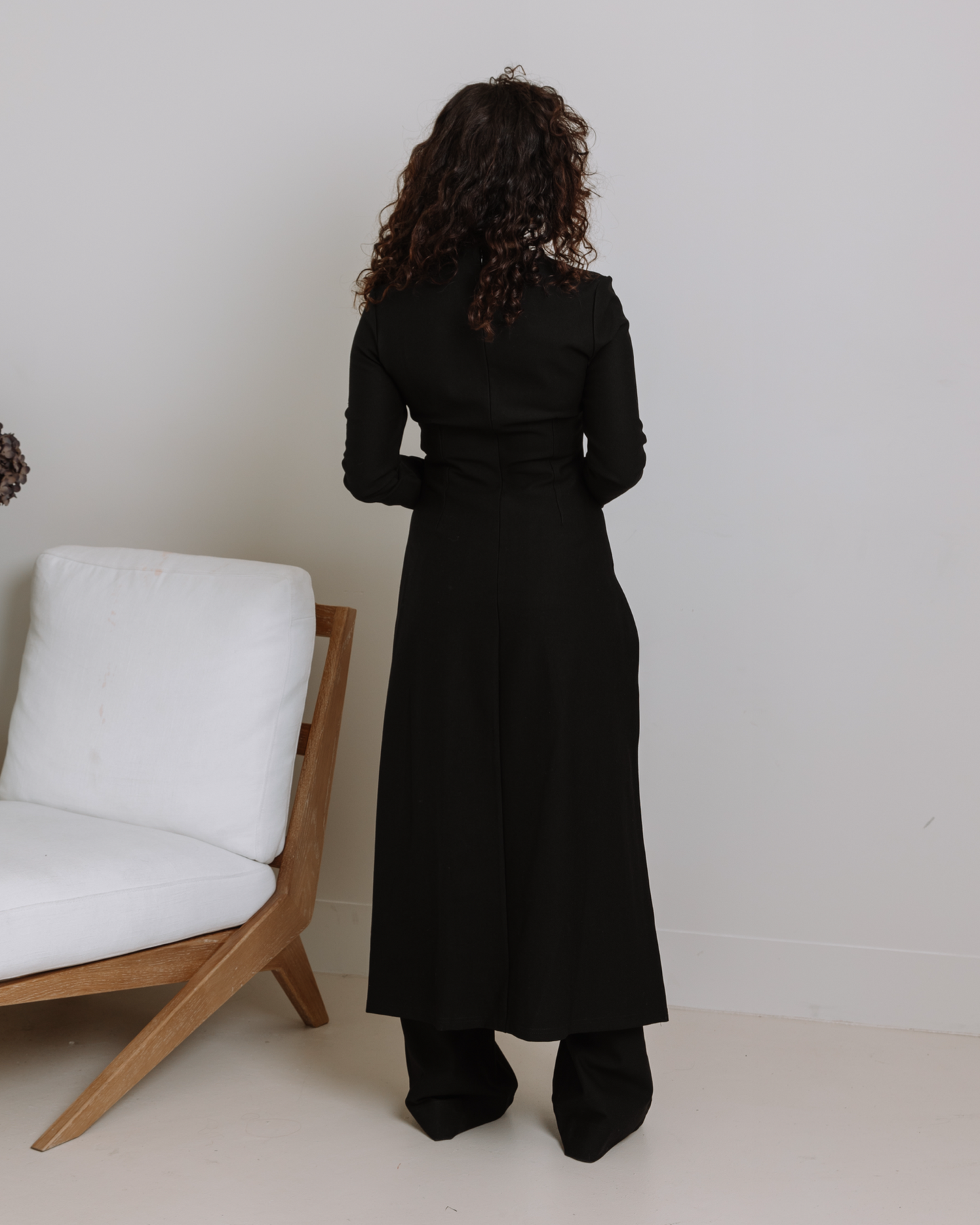 The Noir Overlay Tunic