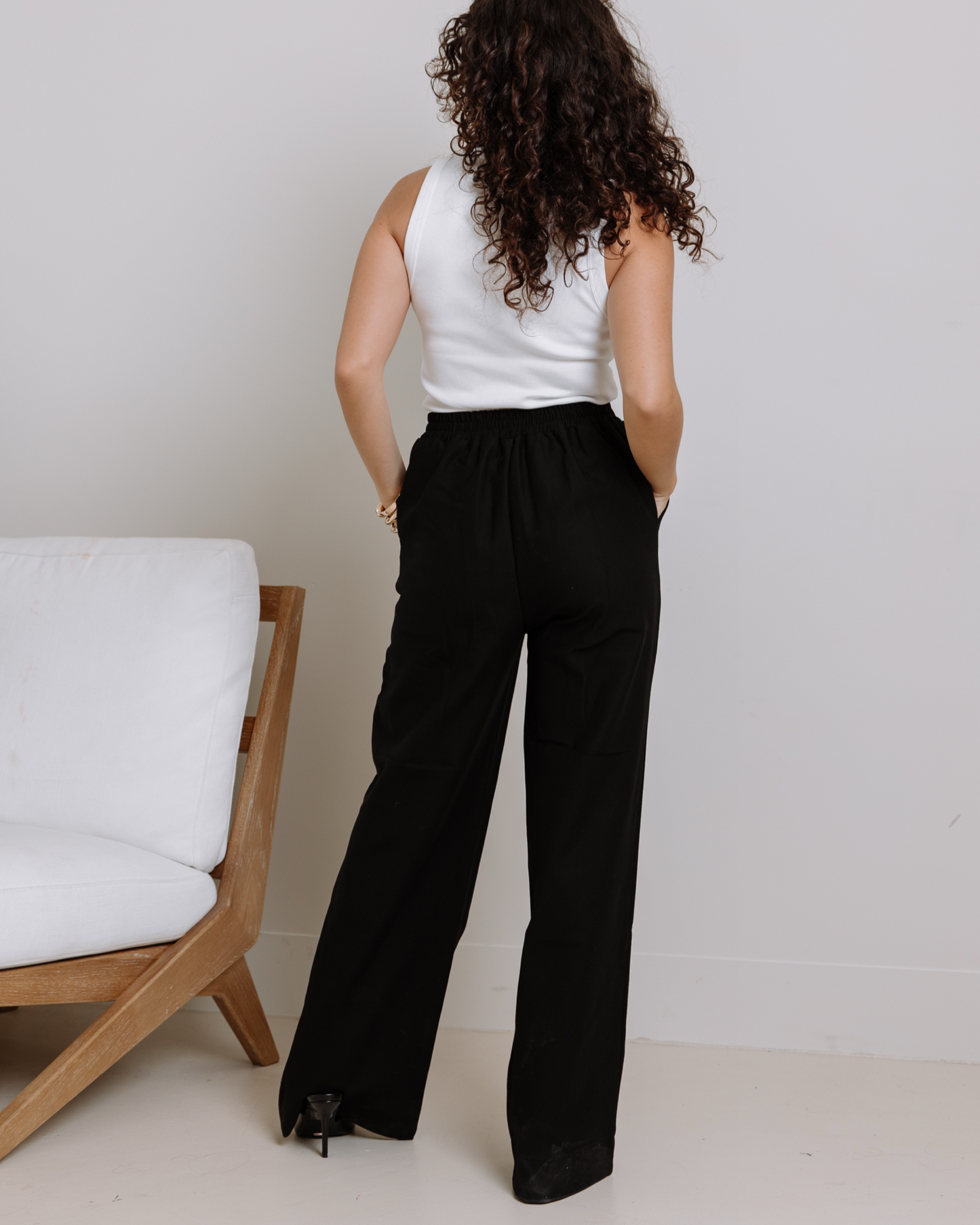 The Studio Tailored Pant Black