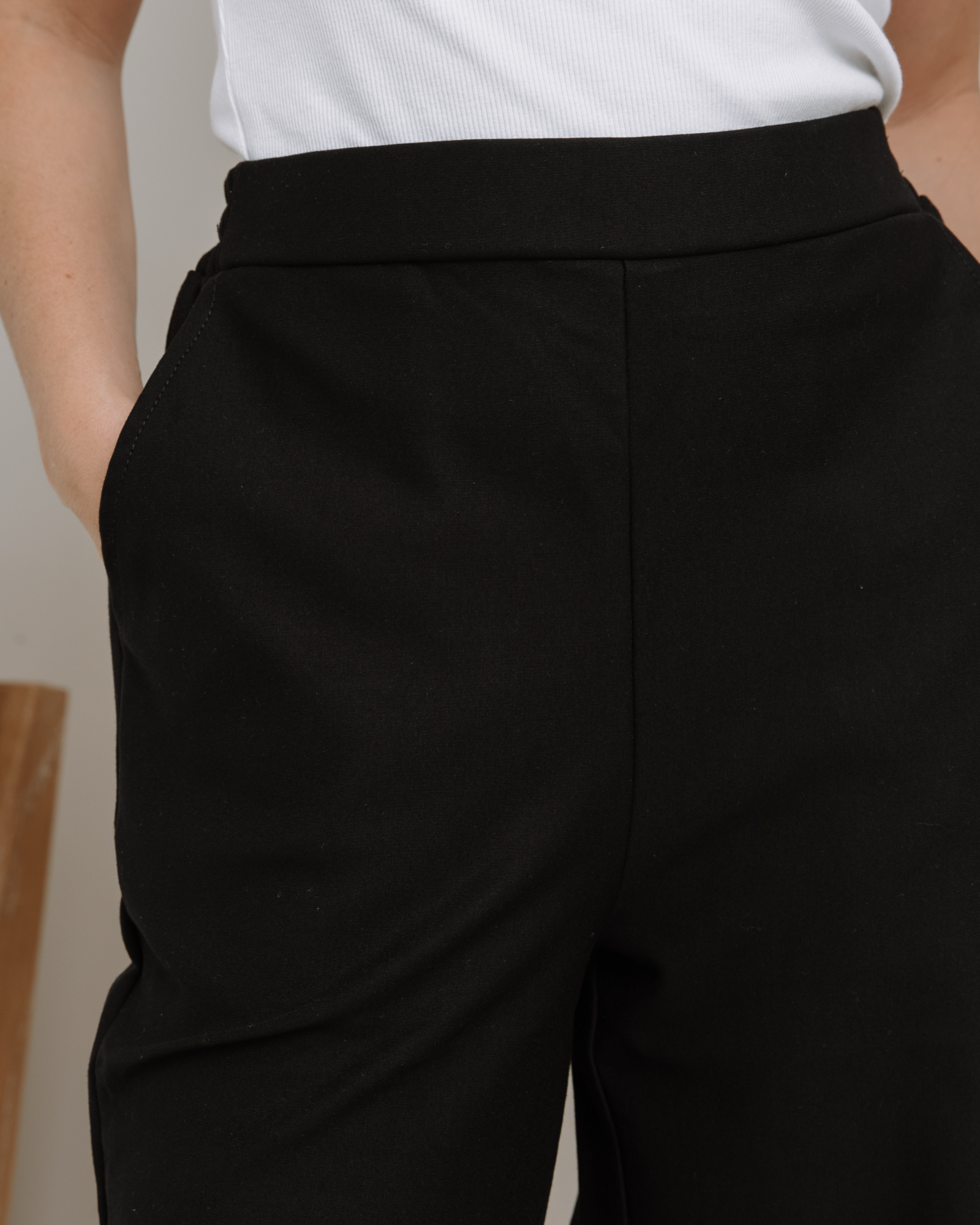 The Studio Tailored Pant Black